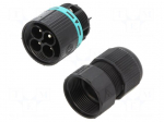 Connector: AC supply | IDC,screw terminal | male | TH387 | 17.5A | 500V