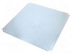 Mounting plate | microperforated