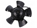 Fan: AC | axial | 230VAC | &Oslash;195x68.5mm | ball | 2740rpm | IP44 | black