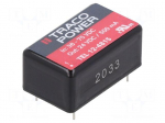 Converter: DC/DC | 12W | Uin: 36&divide;75VDC | Uout: 24VDC | Iout: 500mA | DIP16