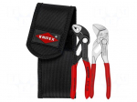 Tools set: pliers | miniature | handles with plastic pads | 2pcs.
