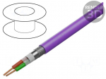 Wire | 1x2x22AWG | wire | Cu | Insulation: FRNC | violet | PROFIBUS SK