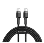 KAABEL USB-C PD 2.0 100cm Baseus Cafule CATKLF-GG1 Quick Charge 3.0 3A 60W kiirlaadimise toega