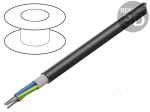 Wire | HELUTHERM&reg; 145 MULTI | 3G2.5mm2 | stranded | Cu | black