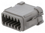 Connector: wire-wire | plug | female | PX0 | PIN: 12 | IP68 | for cable
