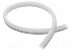 NEON LED tape | white warm | LED/m: 120 | 10mm | IP65 | 9.6W/m | Thk: 23mm