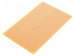 Board: universal | single sided,prototyping | W: 160mm | L: 100mm