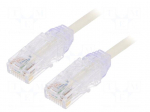 Patch cord | TX6-28&trade;,U/UTP | Cat: 6 | RJ45 plug,both sides | stranded