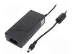 Power supply: switching | 12VDC | 4.16A | Out: 5,5/2,5 | 50W | 90&divide;264VAC