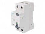 RCD breaker | Inom: 25A | Ires: 30mA | Poles: 1+N | 230/400VAC | IP20