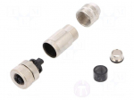 Connector: M12 | plug | PIN: 5 | female | straight | screw terminal