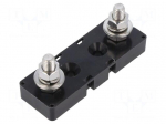Fuse holder | 80.6x22.1x8.3mm | 200A | screw | Leads: M8 screws