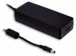 Power supply: switching | 48VDC | 1.87A | Out: 5,5/2,5 | 90W | 80&divide;264VAC
