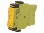 Automation module: safety relay | Usup: 24VDC | IN: 2 | OUT: 4 | IP40