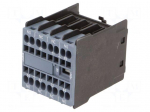 Auxiliary contacts | Size: S00 | Leads: spring clamps | front | 6A