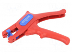 Stripping tool | 24AWG&divide;10AWG | 0.2&divide;6mm2 | Wire: round | 165mm