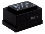 Transformer: encapsulated | 5VA | 230VAC | 12V | 417mA | PCB | BVEI