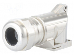 Cable gland | angular | M20 | IP68 | brass | HSK-M-W