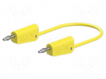 Test lead | 60VDC | 30VAC | 19A | banana plug 4mm,both sides | Len: 1m
