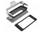 Enclosure for connectors: HDC | IP65 | Han&reg; B | Locking: with latch