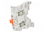 Splice terminal: rail | Entrelec | 150V | for DIN rail mounting