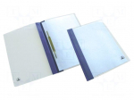 ESD | A4 | PVC | blue,transparent | <10G&Omega; | Office supplies: folder