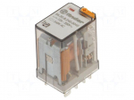 Relay: electromagnetic | DPDT | Ucoil: 240VAC | Icontacts max: 20A