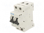 Circuit breaker | 250VDC | Inom: 50A | Poles: 2 | Charact: C | 10kA | IP20