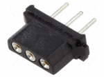 Connector: wire-wire/PCB | socket | female | PIN: 3 | Datamate L-Tek
