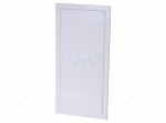 Enclosure: for modular components | IP40 | plaster embedded