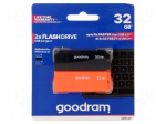 Pendrive | USB 3.2 Gen 1 | 32GB | R: 60MB/s | W: 20MB/s | black,orange