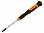 Screwdriver: precision | hex key | HEX 3mm | Blade length: 60mm