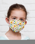 Mocco Pineapple Child Cotton Face Mask Multiple Use 15x25 cm
