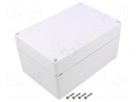 Enclosure: multipurpose | X: 180mm | Y: 120mm | Z: 90mm | ZP | ASA | white