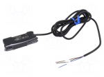 Sensor: optical fiber amplifier | PNP | Connection: cables | 2m