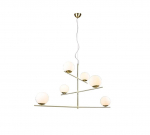 Trio-Lighting Pure  6-pc E14 matt brass piekaramā lampa