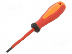 Screwdriver: insulated | Torx&reg; | TX20 | Blade length: 80mm | 1kVAC