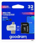 Goodram MicroSD class 10 UHS I 32GB Memory card + Card reader