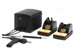 Station: soldering/desoldering | 60W | 100/240VAC | ESD | Ch: 2