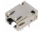 Connector: RJ45 | socket | PIN: 8 | Cat: 5e | shielded,with LED | 8p8c