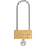 Tooted koju ja aeda // Lukud ja v&otilde;tmed // Kł&oacute;dka mosiężna 50mm, długi kabłąk