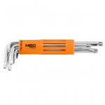T&ouml;&ouml;riistad ja m&otilde;&otilde;teseadmed // K&auml;sit&ouml;&ouml;riistad ja k&auml;sit&ouml;&ouml;riistade komplektid // Klucze Torx długie T10-T50, zestaw 8 szt.
