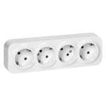 Uued tooted // Gniazdo poczw&oacute;rne ToDo 2P+Z Schuko IP20, 16A, 230V AC, biały, 8 sztuk