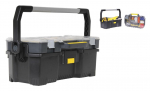 19" tool box with organizer