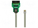 Adapter: extension module | JTAG 20pin,RJ11