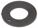 Bearing: thrust washer | &Oslash;out: 36mm | &Oslash;int: 20mm | iglidur&reg; X | black