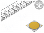 Power LED | COB | 16.3W | 4000K | 2761lm | 120&deg; | Front: flat | CRImin: 80
