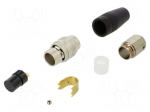 Connector: circular | push-pull | plug | PIN: 20 | 1A | HR25 | gold-plated