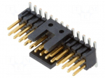 Connector: pin strips | socket | male | PIN: 26 | vertical | SMT | 1.27mm