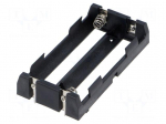 Holder | 18650 | Batt.no: 2 | PCB,THM | for PCB